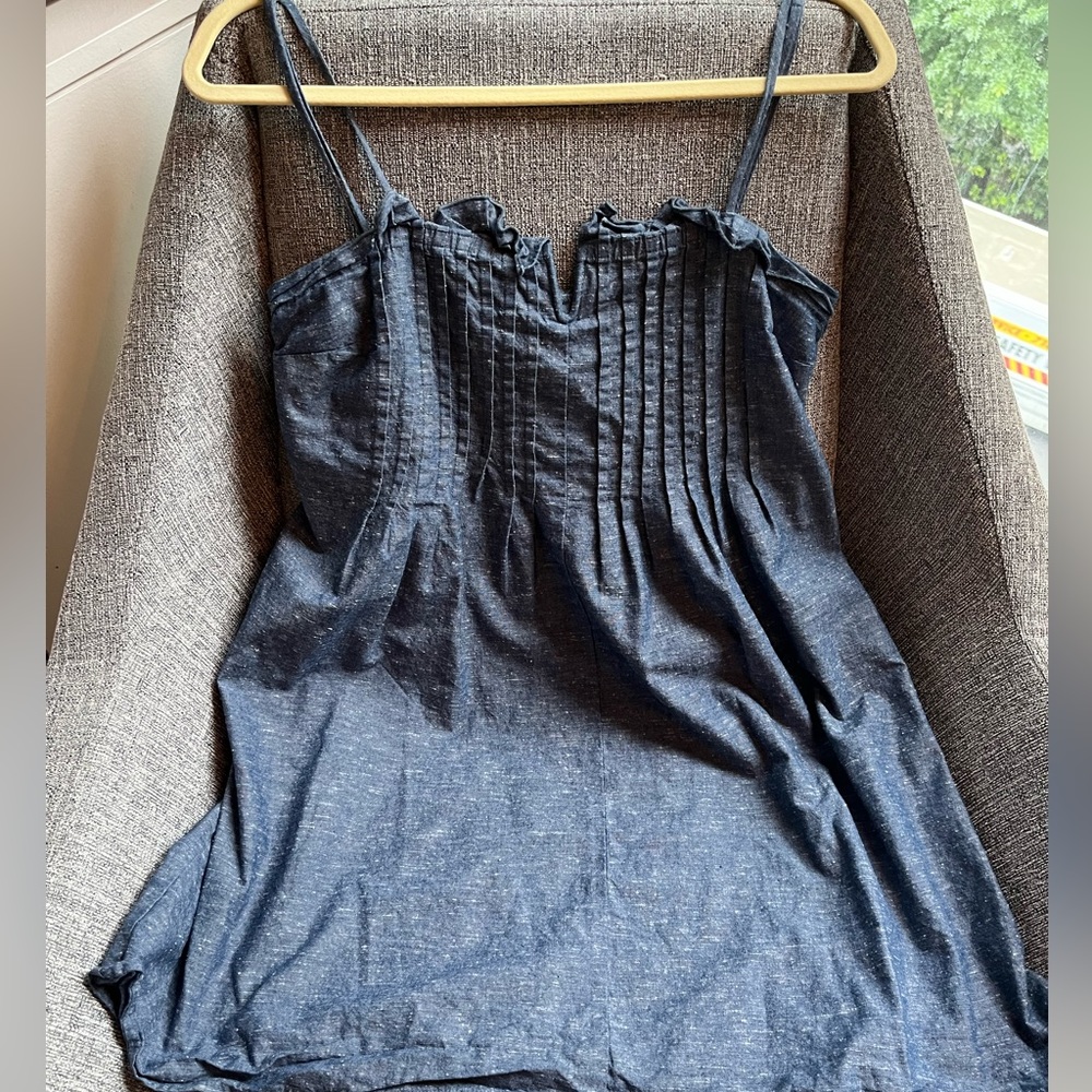 Madewell Light Jean Flowy Dress